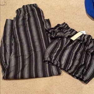 Matching two piece set. Brand new